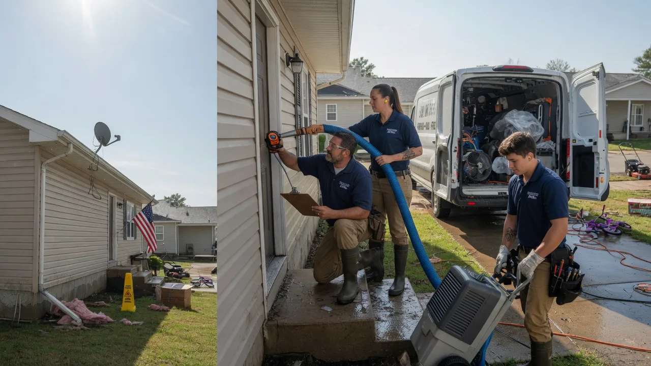 Ceiling Water Damage Restoration in Mertztown, PA near me